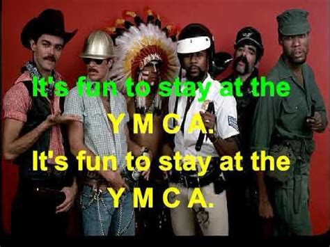 village people ymca meaning|stay at the ymca song.